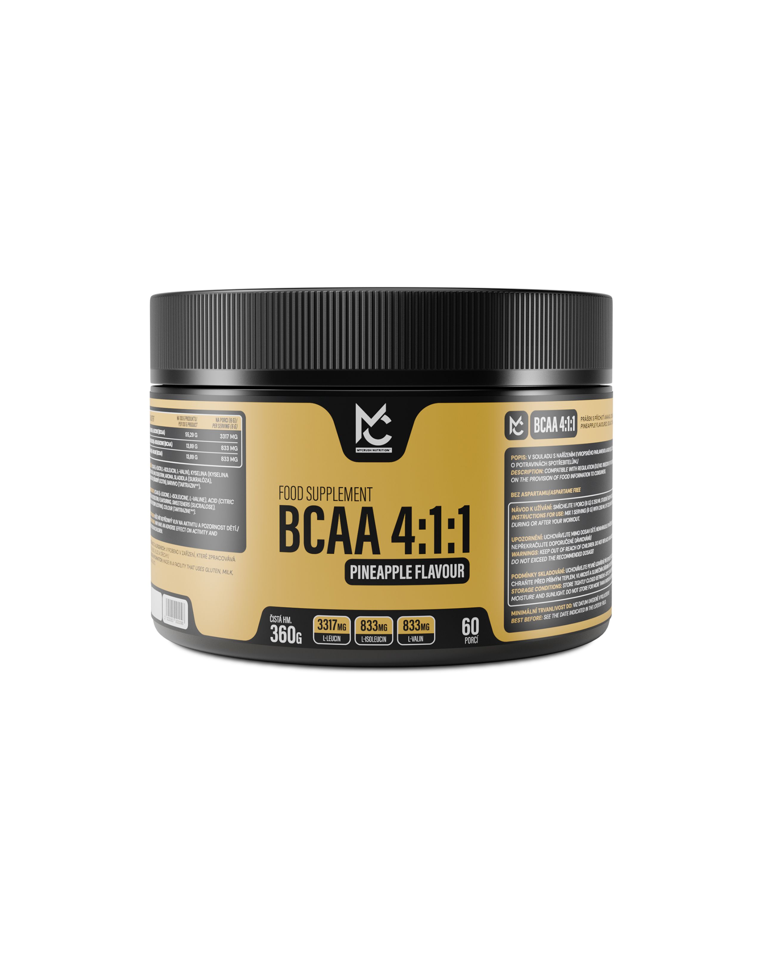 BCAA Ananas 360 g-0