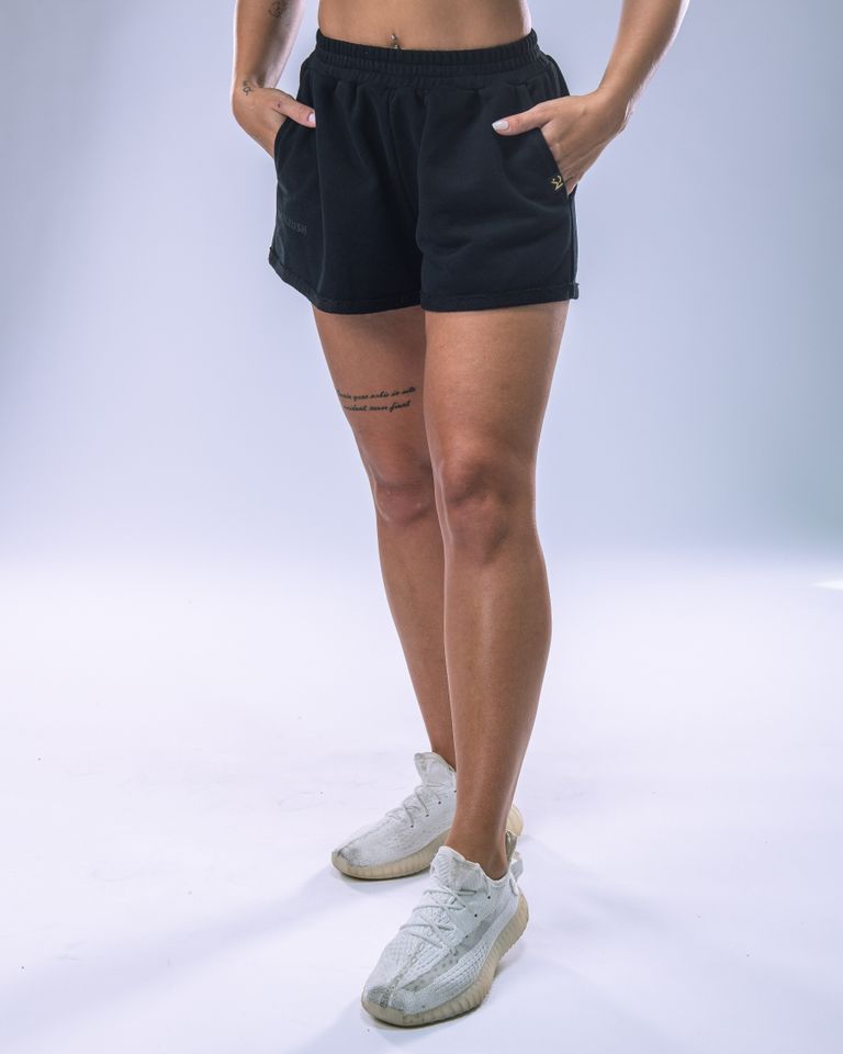Dámské kraťasy černé L-0
