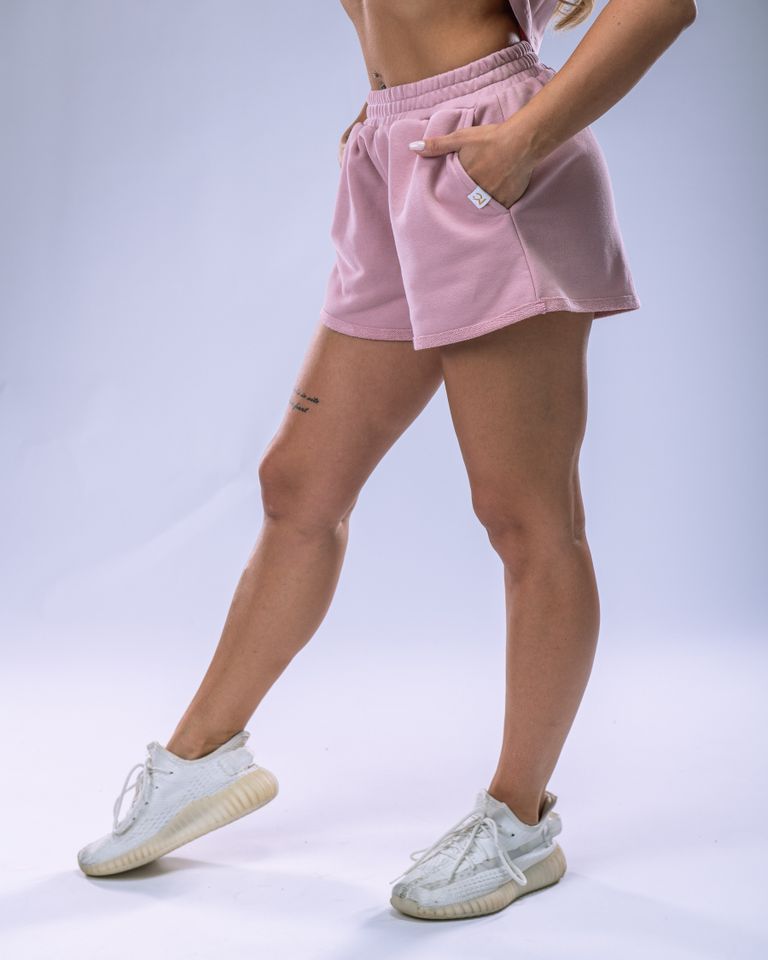 Dámské kraťasy růžové L-0