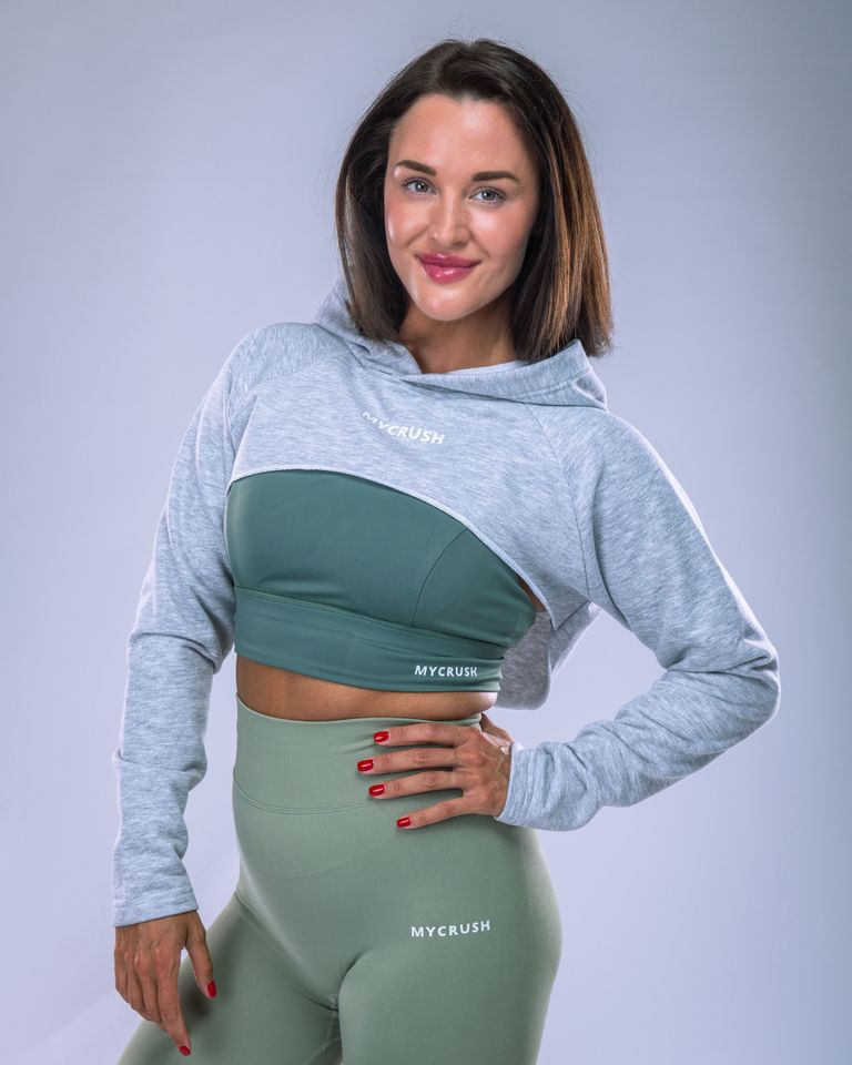 Dámské legíny khaki L-5