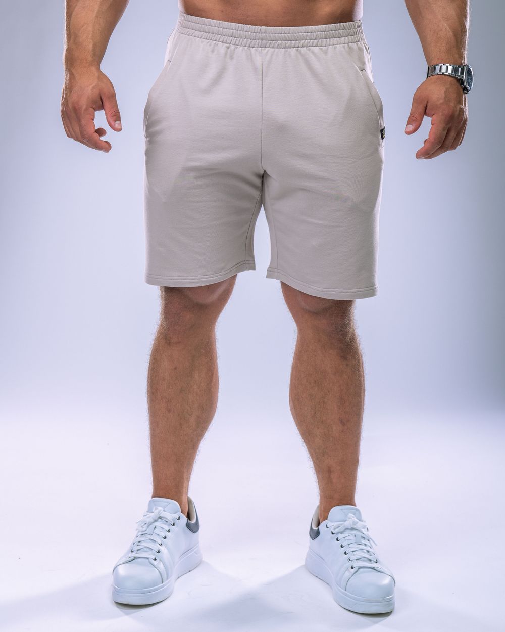 Pánské kraťasy SLIM béžové XL