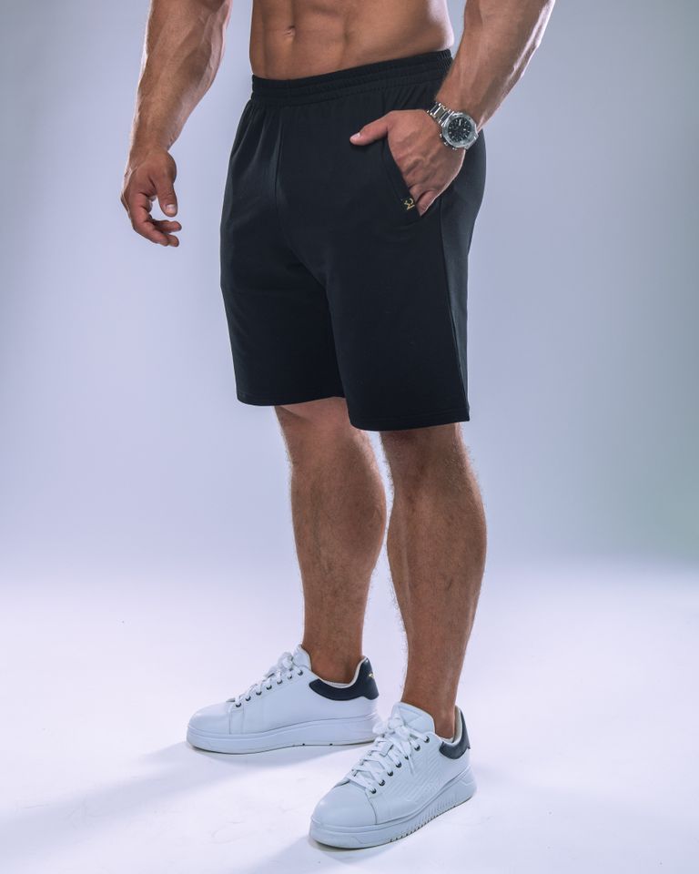 Pánské kraťasy SLIM černé M-0