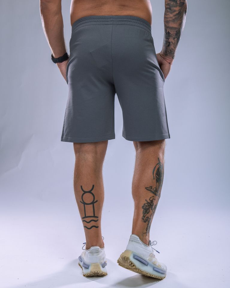 Pánské kraťasy SLIM šedé L-0