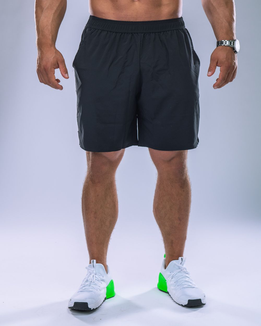 Pánské kraťasy sportovní tenké černé L