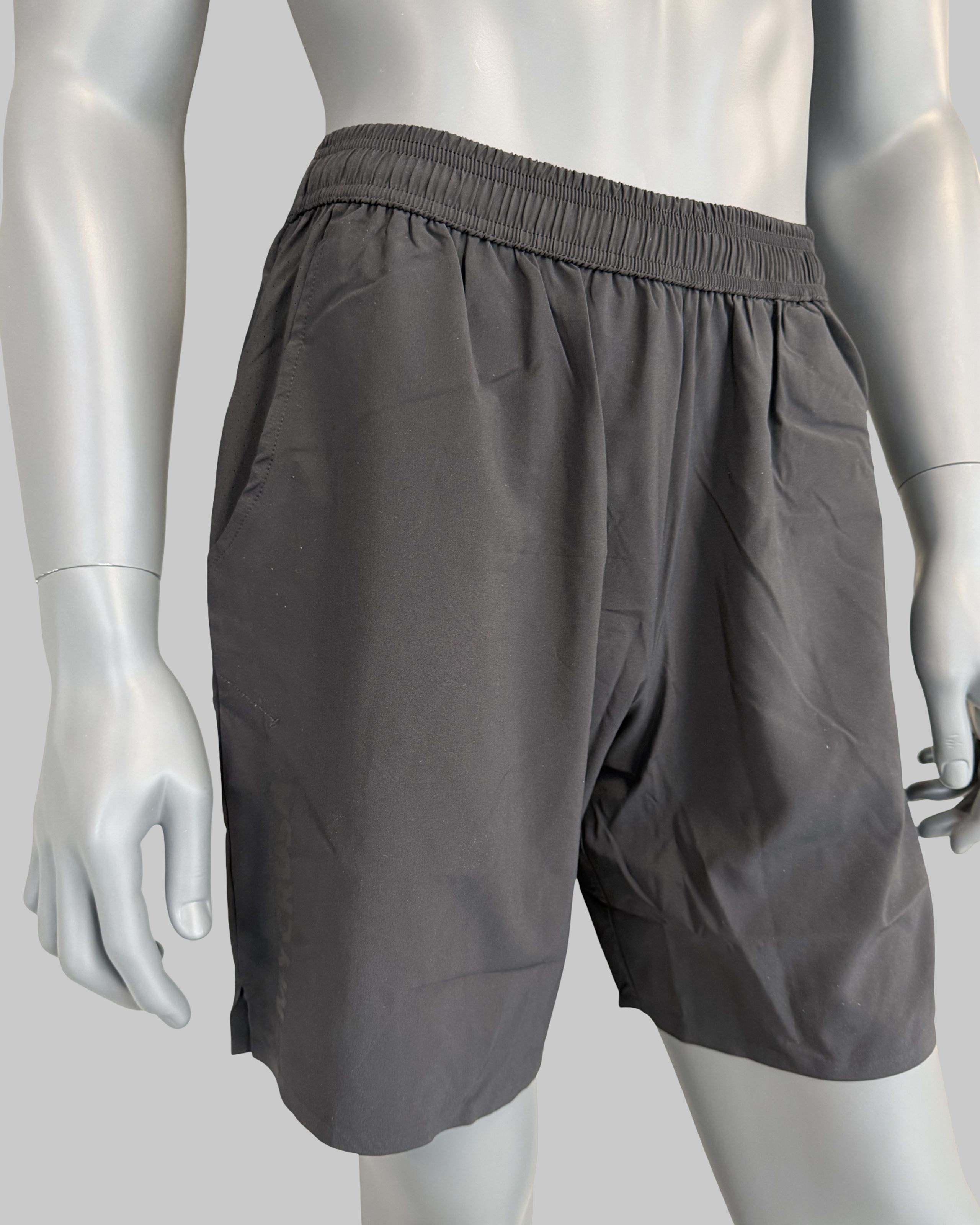 Pánské kraťasy sportovní tenké černé XL-1
