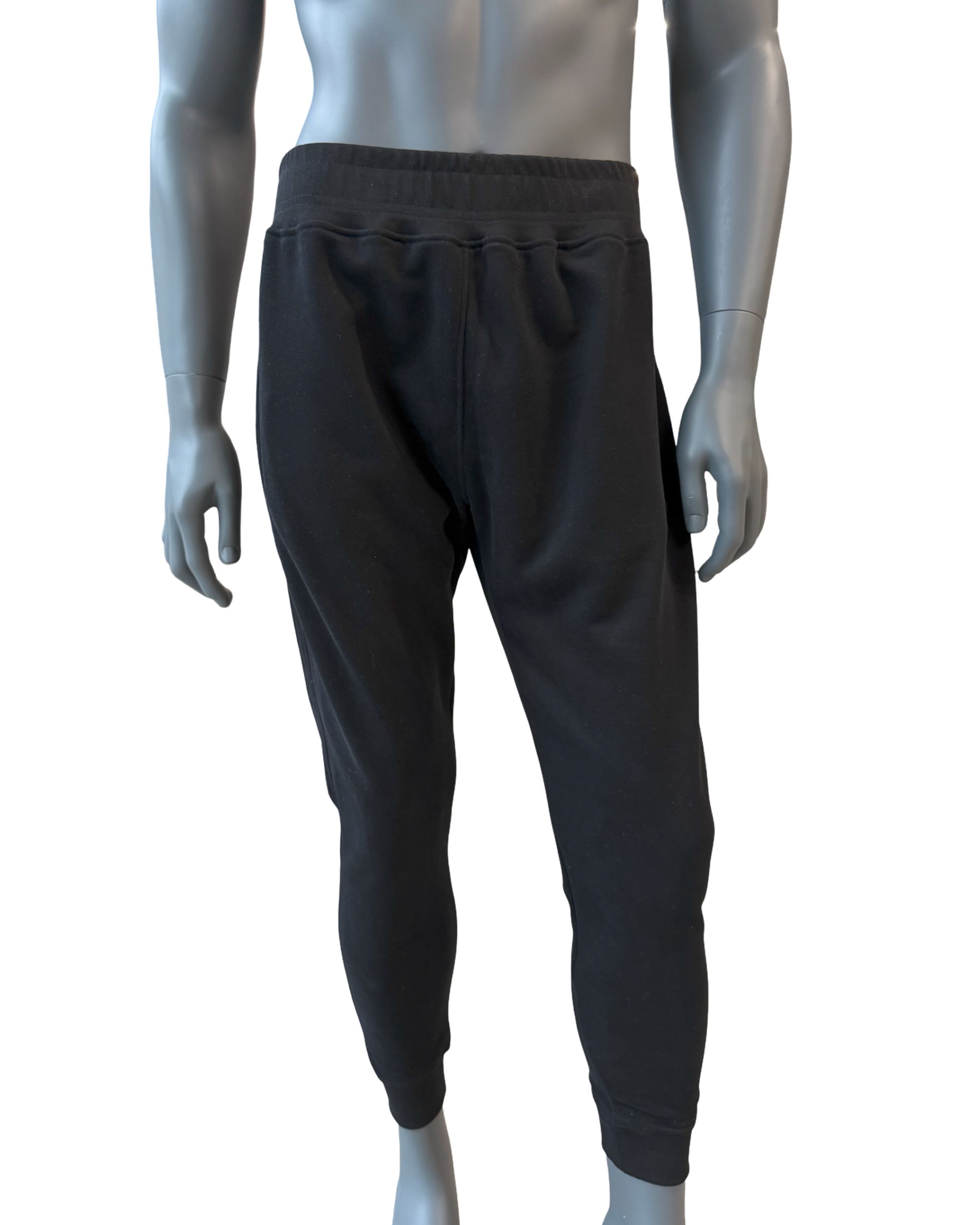Pánské tepláky SLIM černé XL-0