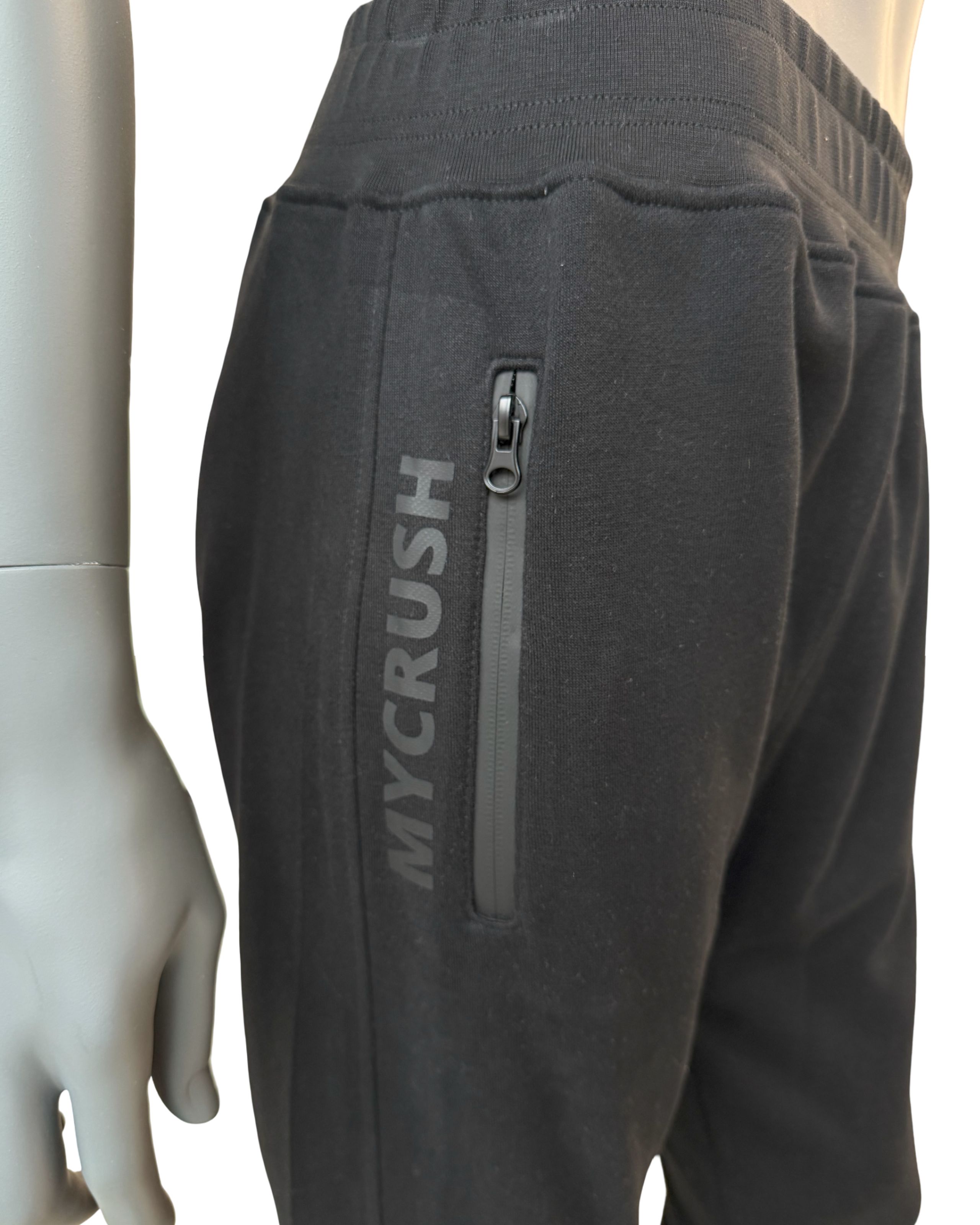 Pánské tepláky SLIM černé XL-1