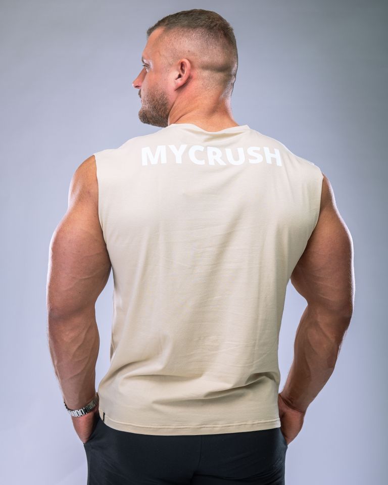 Pánské tílko béžové L-0