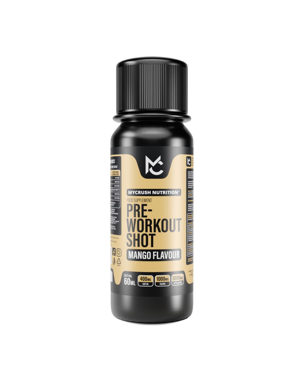 PWO SHOT Mango 60 ml