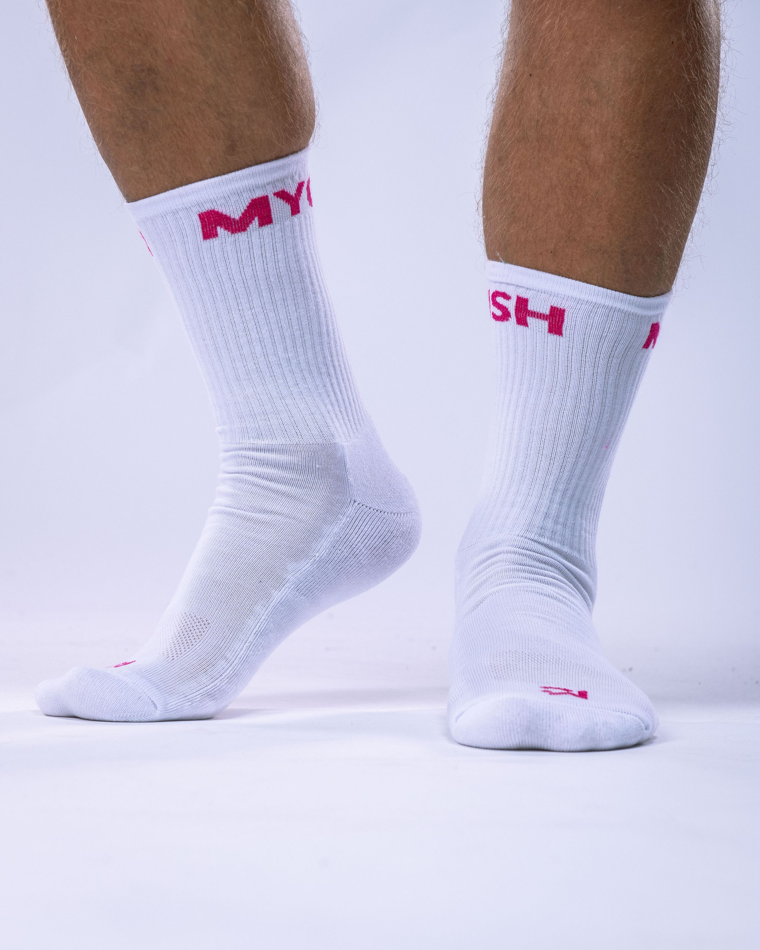 Unisex ponožky růžové 35–38-0