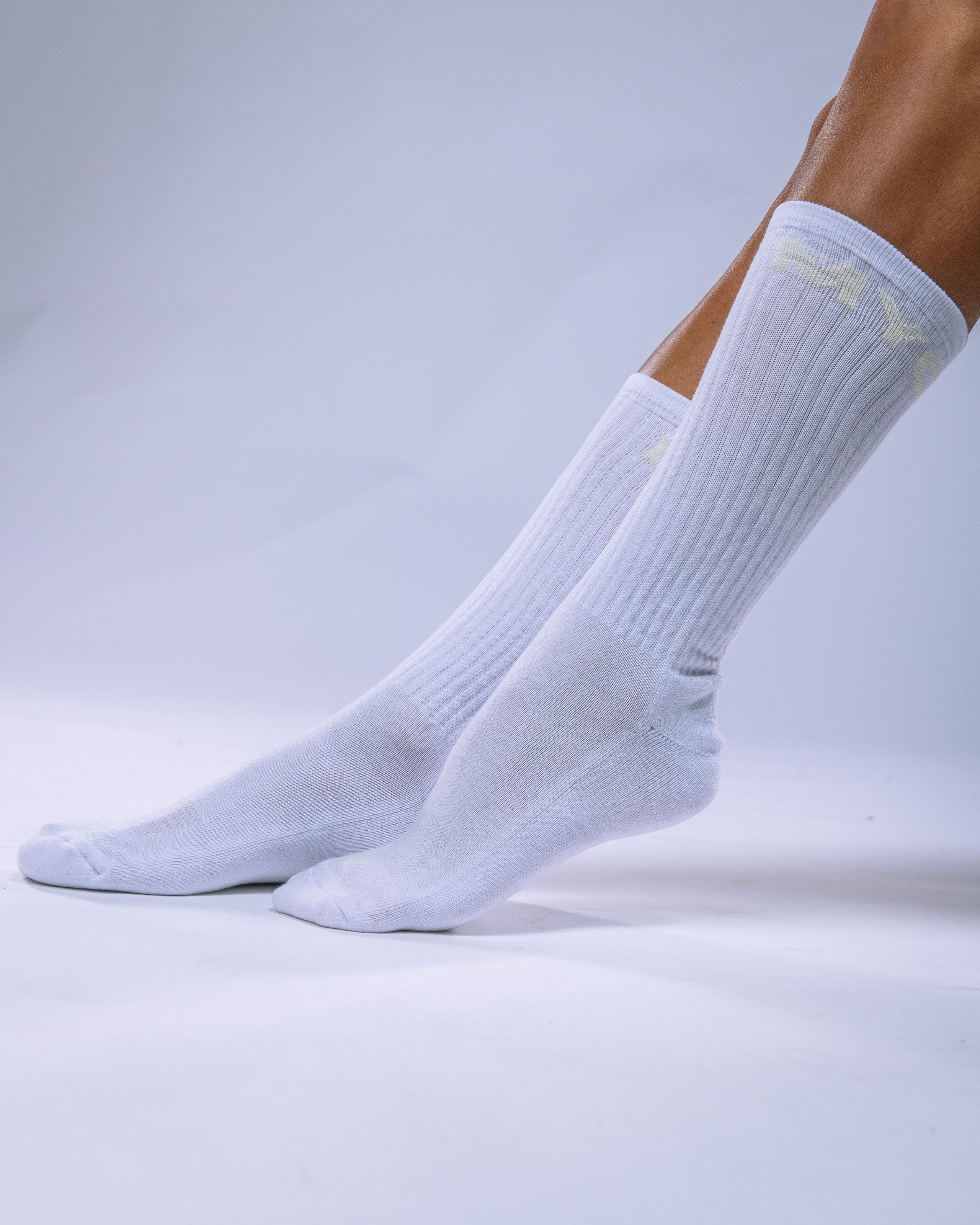 Unisex ponožky vysoké světle žluté 39–42-0