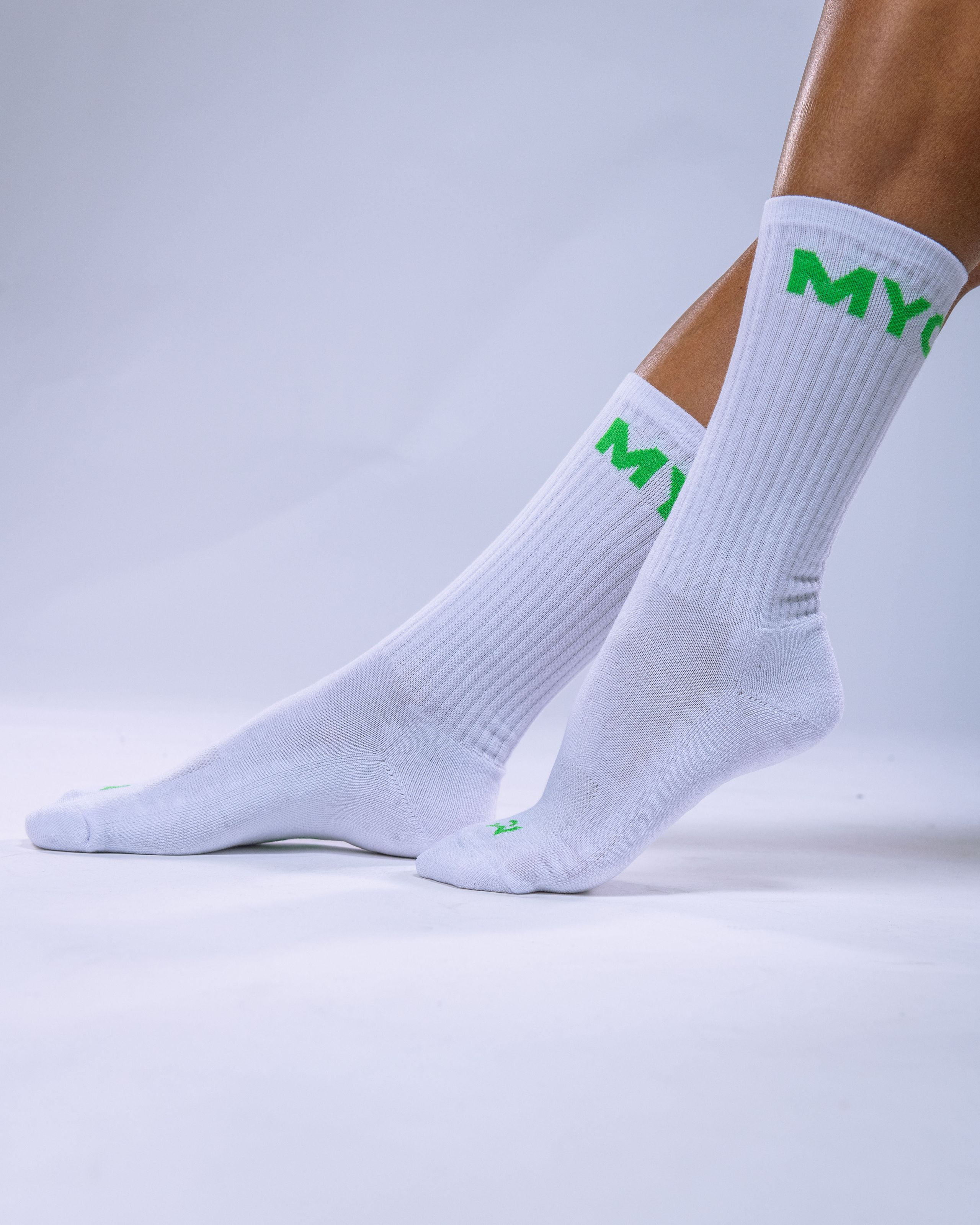 Unisex ponožky vysoké zelené 35–38-0