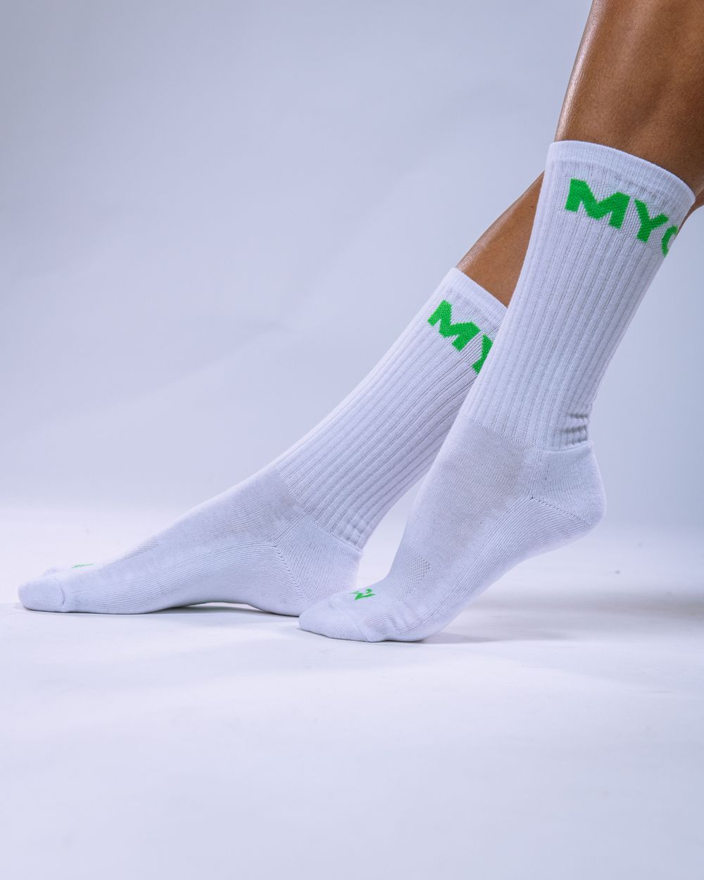 Unisex ponožky vysoké zelené 35–38