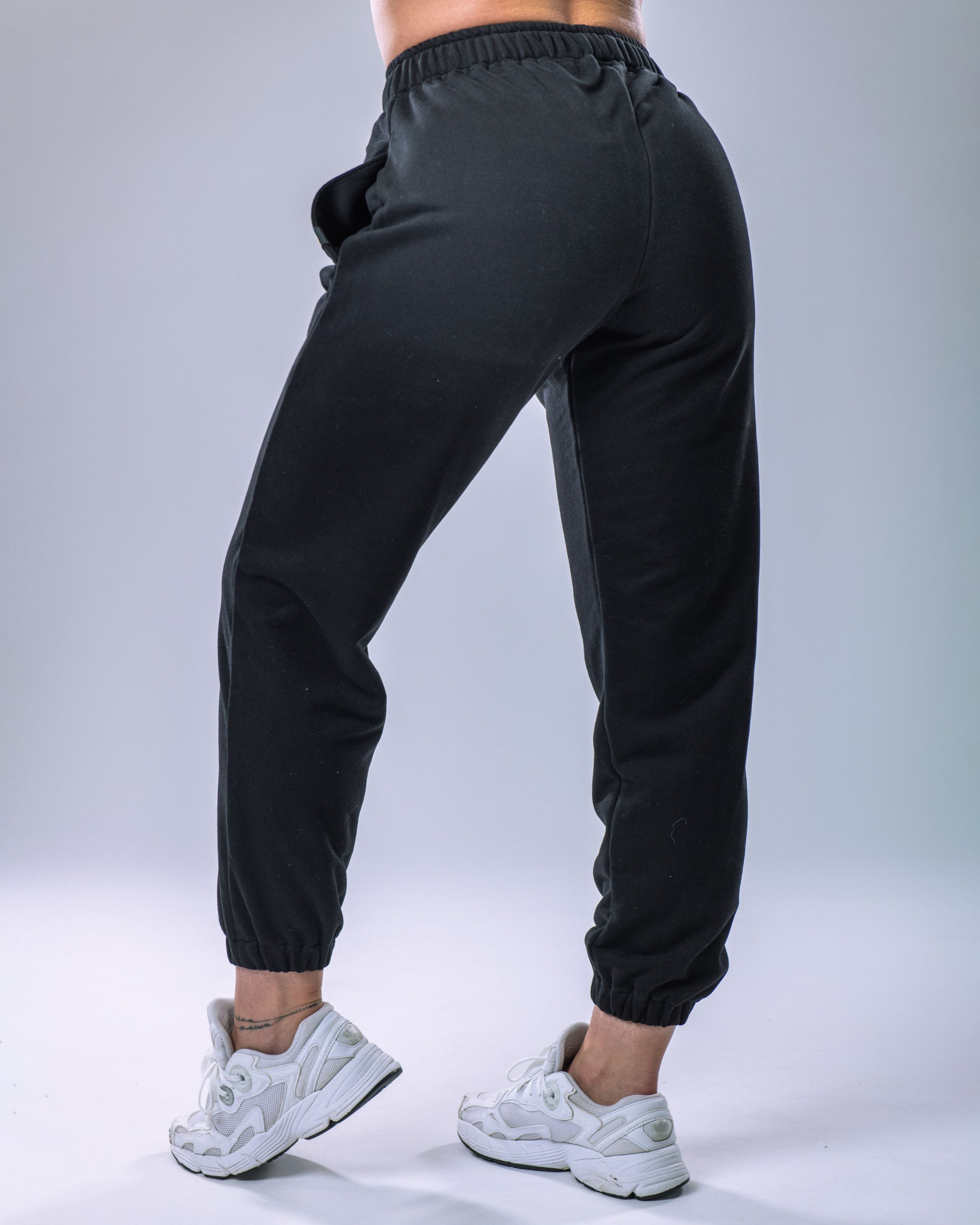 Unisex tepláky regular černé XL-4