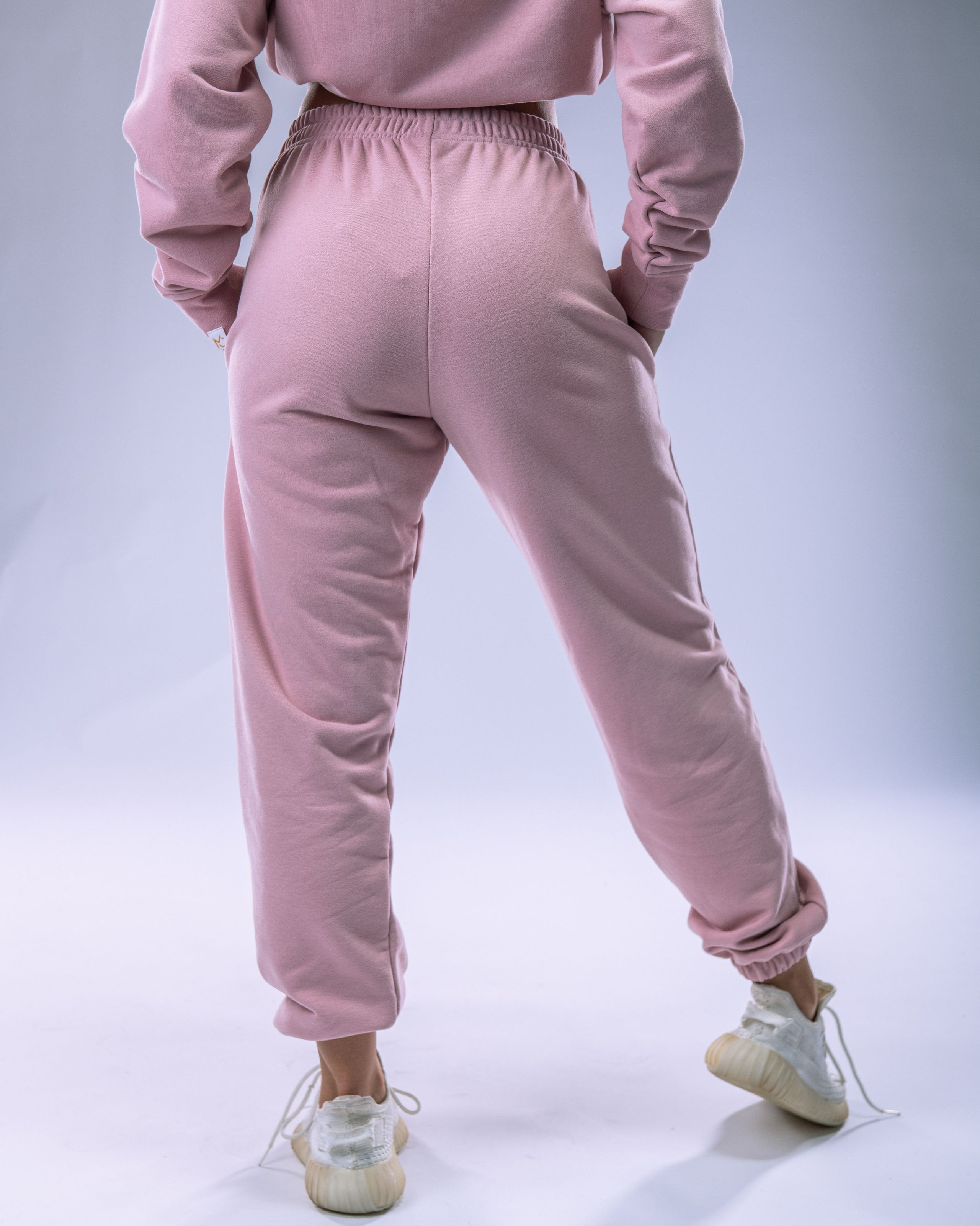 Unisex tepláky regular růžové XL-8