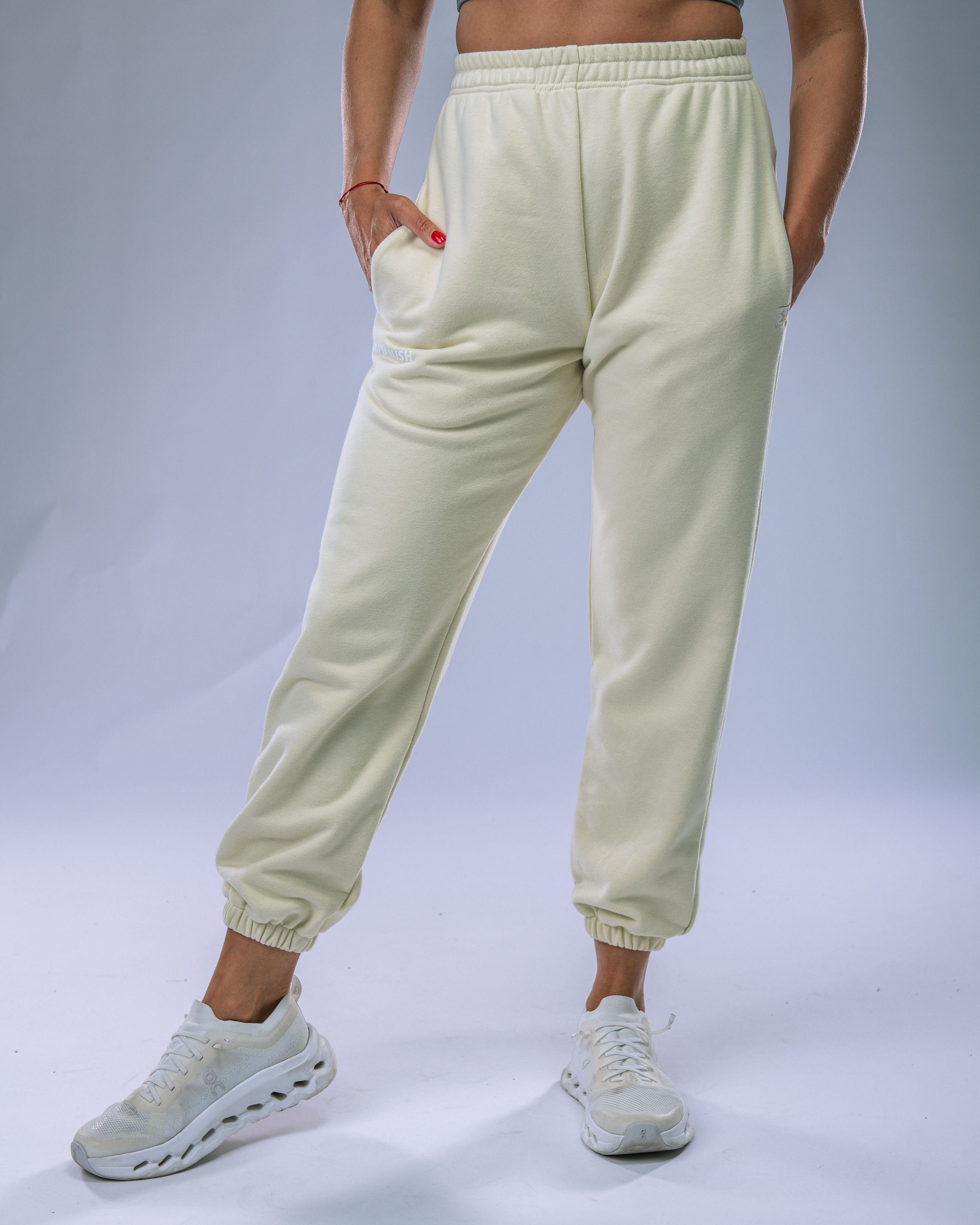 Unisex tepláky regular žluté L-0