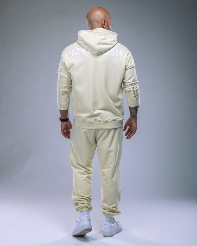 Unisex tepláky regular žluté L-5