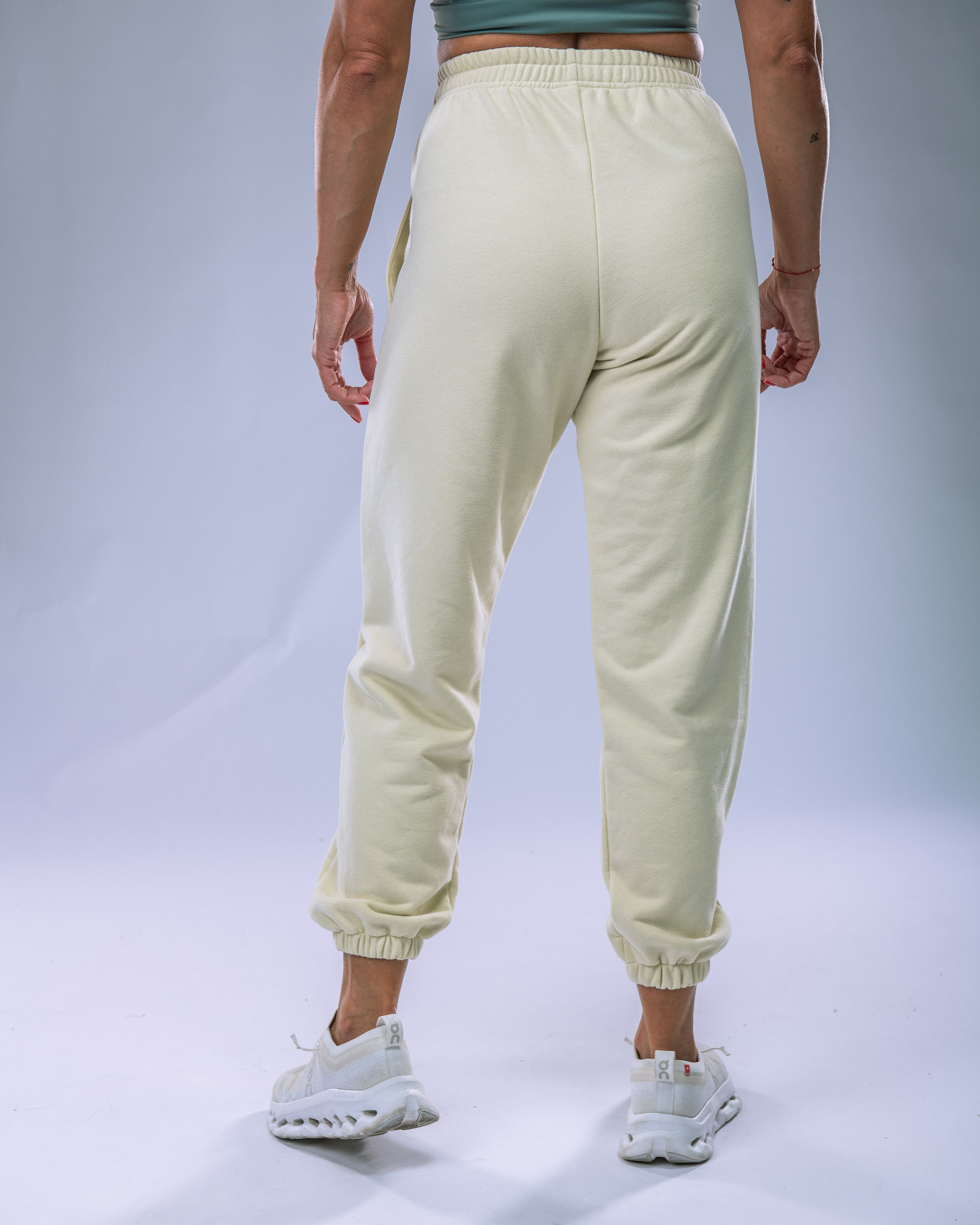 Unisex tepláky regular žluté S-3
