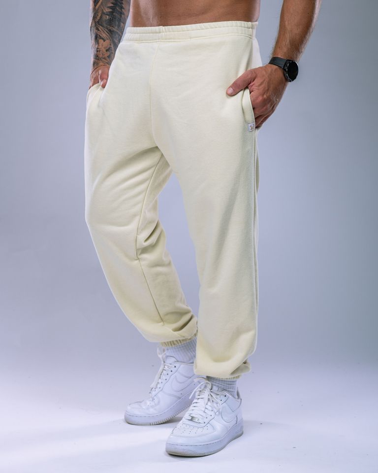 Unisex tepláky regular žluté XS-0