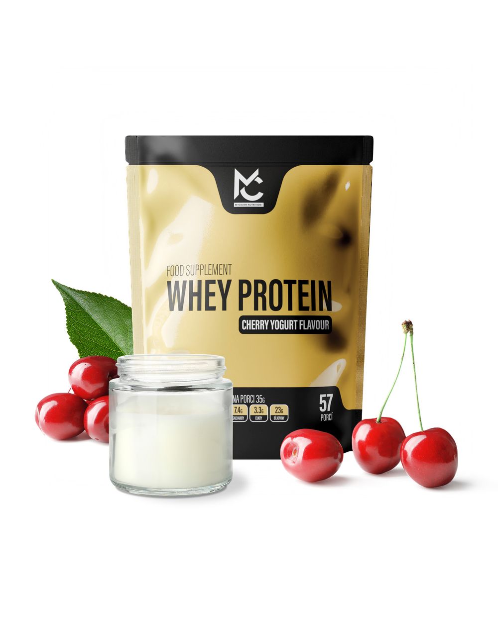 Whey protein Cherry/Yogurt 2 kg